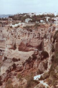 Ronda, atop a precipitous gorge